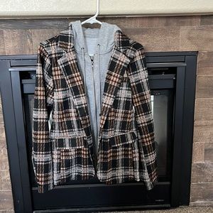 Liverpool casual jacket with zip out hoodie